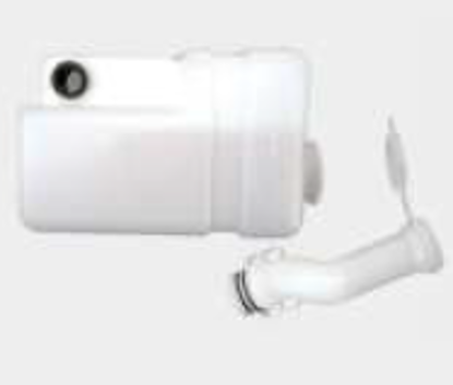 تصویر از مخزن شیشه شور پیکان انژکتور با گلویی - خورشید