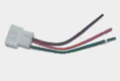 تصویر از سوکت موتور فن دو دور پراید - مدل مادگی