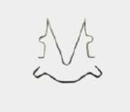 تصویر از فنر نگهدارنده لنت جلو پراید - بزرگ و کوچک - خورشید