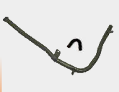 تصویر از لوله فرعی آب موتور پراید - سبز - کامل - خورشید